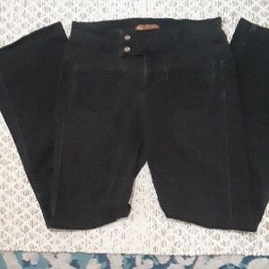 Lee Black Jeans, Soft Denim, 2005, 70s inspired